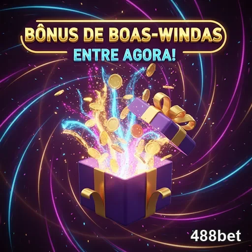 Imagem promocional do site 488bet destacando bônus, com destaque para o nome 488bet e oferta de apostas.
