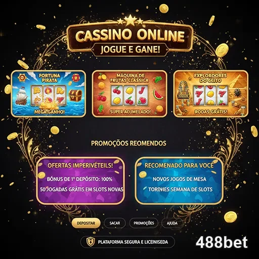 Tela de jogo de casino com foco na privacidade garantida